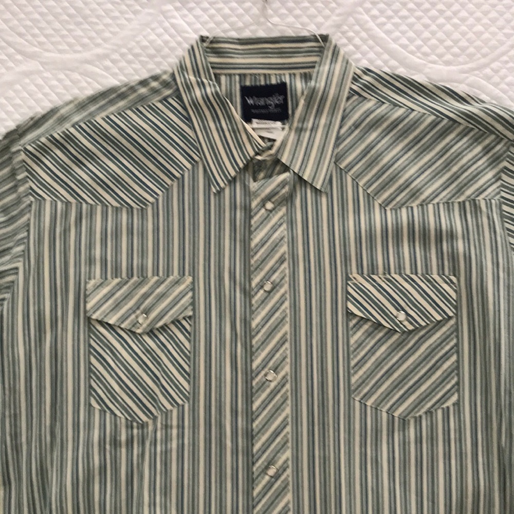 Western style, SS, pearl snap dress shirt